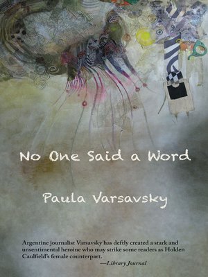cover image of No One Said a Word